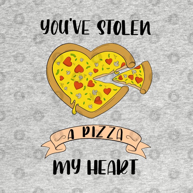 You've Stolen A Pizza My Heart by ShutterStudios